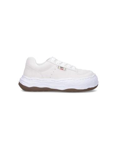 [해외직구] 25FW 메종 미하라 야스히로 올리버 OG 솔 스웨이드 로우탑 스니커즈 A15FW702WHITE White