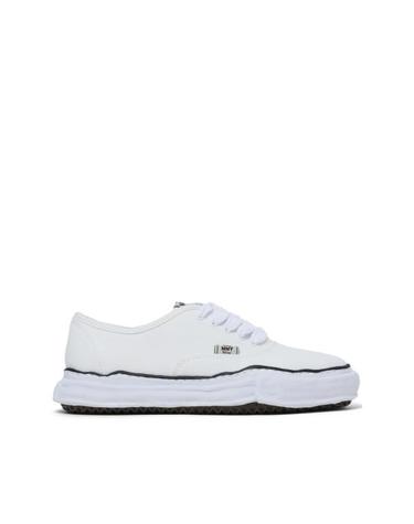 [해외직구] 26FW 메종 미하라 야스히로 베이커 OG 솔 캔버스 로우 컷 A02FW704 WHITE