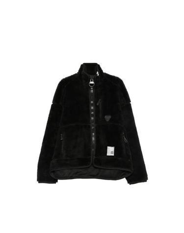 [해외직구] 26FW 메종 미하라 야스히로 플리스 집업 봄버 재킷 J17BL751 BLACK