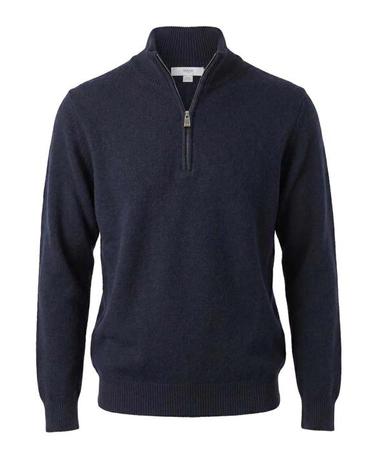 [해외직구] 26FW 말로 집업 니트 UXC212F1B02E11C BLUE