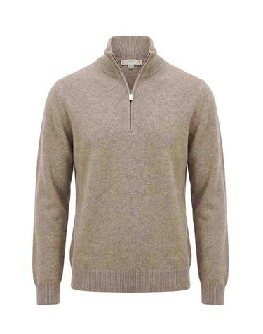 [해외직구] 26FW 말로 집업 니트 UXC212F1B02E3294 BROWN