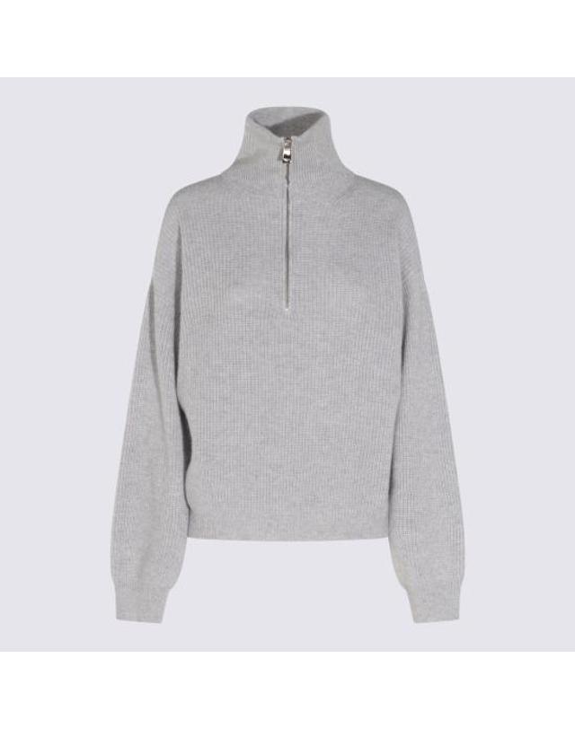 말로 [해외직구] 26FW 말로 스웨터 DXD060 F1B02E3628 COOL GREY 착용컷