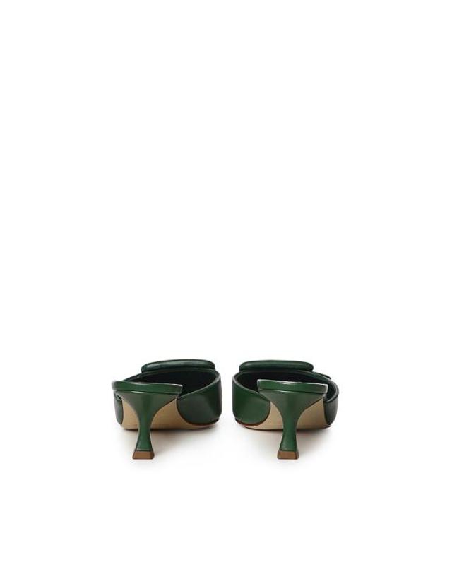 마놀로 블라닉 [해외직구] 26FW 마놀로 블라닉 뮬 슬리퍼 2190255 3097 GREEN 착용컷