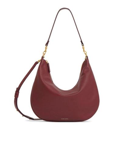 [해외직구] 24FW 만수르 가브리엘 숄더백 WF24H002WKPMGNT Dark Red