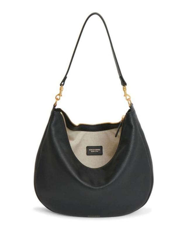 만수르가브리엘 [해외직구] 24FW 만수르 가브리엘 숄더백 WF24H002WKBL Black 착용컷