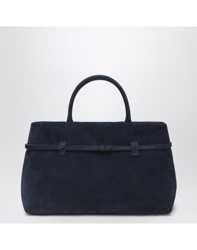 마누 아틀리에 [해외직구] 26FW 마누아뜰리에 토트백 2025245SUE DN BLUE 착용컷