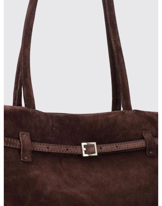 마누 아틀리에 [해외직구] 26FW 마누아뜰리에 숄더백 2025262 DEEP Brown 착용컷