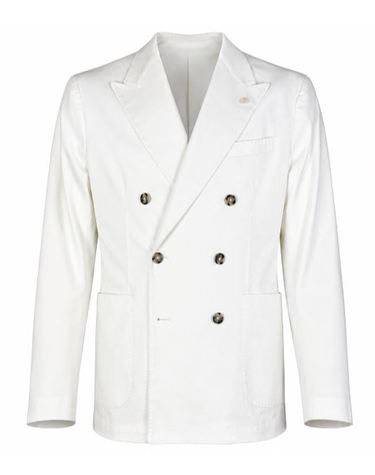 [해외직구] 26SS 마뉴엘리츠 수트 자켓 4032G273826312302 White
