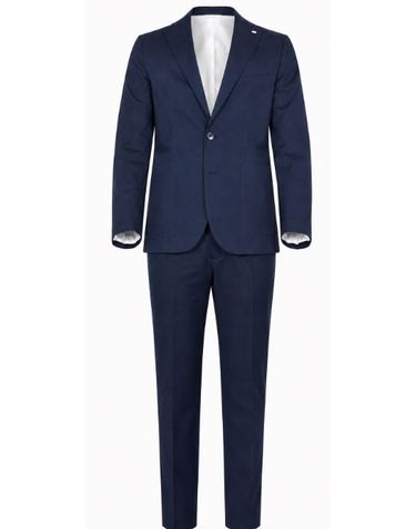 [해외직구] 26SS 마뉴엘리츠 수트 세트 4032A372826312389 Navy blue