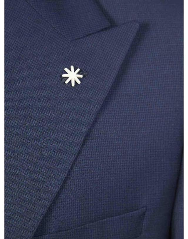 마뉴엘리츠 [해외직구] 26SS 마뉴엘리츠 수트 세트 4032A332826313289 Blue 착용컷
