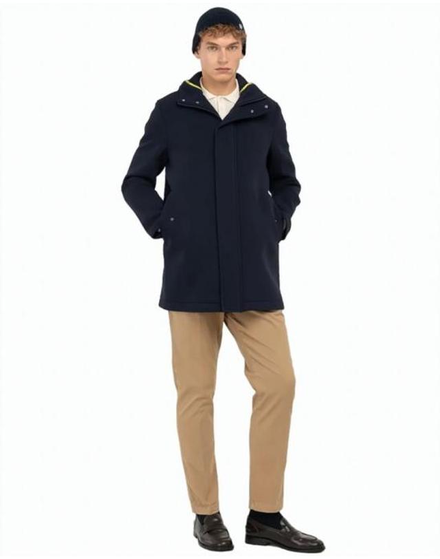 마뉴엘리츠 [해외직구] 25FW 마뉴엘리츠 자켓 3932H8317C Blue 착용컷