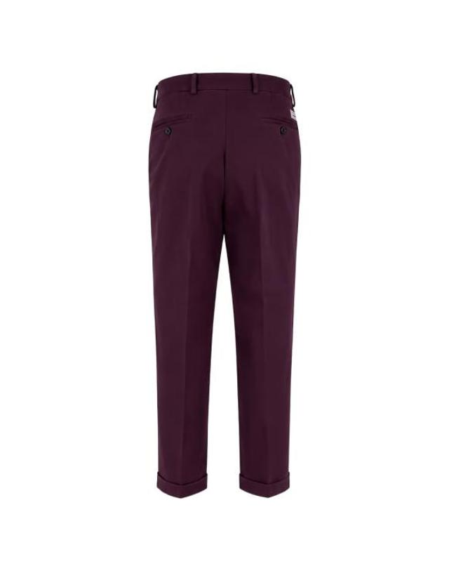 마뉴엘리츠 [해외직구] 26FW 마뉴엘리츠 스트레이트 팬츠 4132P1448TC26379074 Burgundy 착용컷