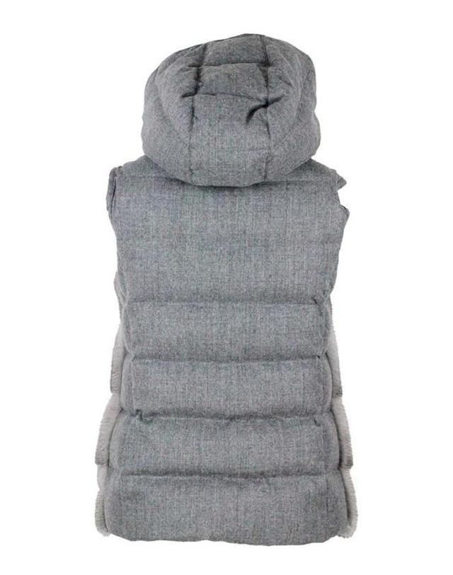 만조니24 [해외직구] 25FW 만조니24 베스트 M812GRIGIO Grey 착용컷