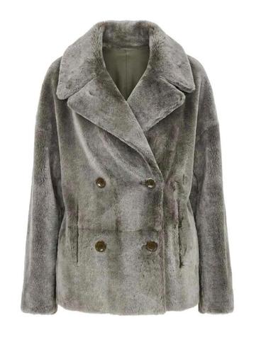 [해외직구] 26FW 만조니24 무스탕 26M1765RS21GREEN LIGHT BROWN