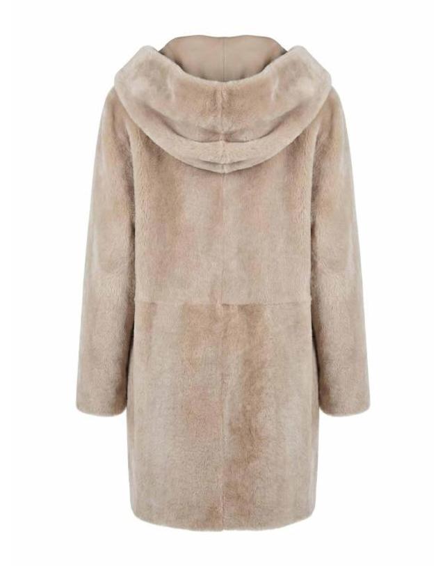 만조니24 [해외직구] 26FW 만조니24 무스탕 26M1214RS21BEIGE 착용컷