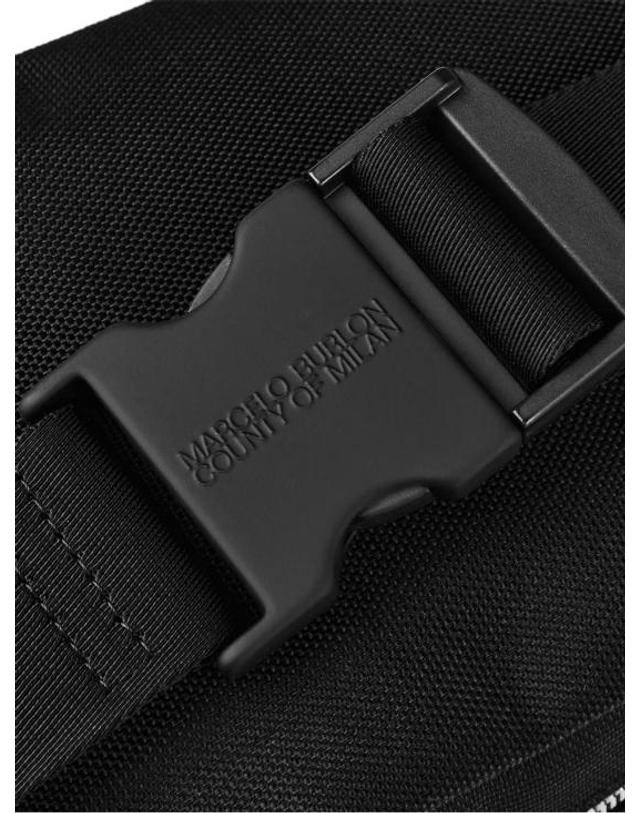 마르셀로 불론 [해외직구] 25SS 마르셀로 불론 벨트백 CMNO003S22FAB0011084 BLACK 착용컷
