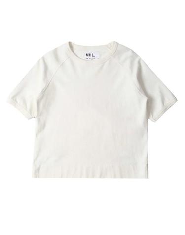 [해외직구] 25FW 마가렛호웰 반팔 티셔츠 WHSP0536A25 MMDWHI WHITE