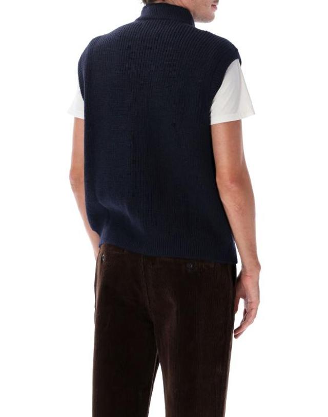 마가렛 호웰 [해외직구] 26FW 마가렛호웰 스웨터 MHKN0529A26HNB NVY NAVY 착용컷