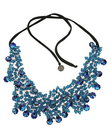 [해외직구] 24SS 마리아 칼데라라 목걸이 팬던트 2R112 B BLUE