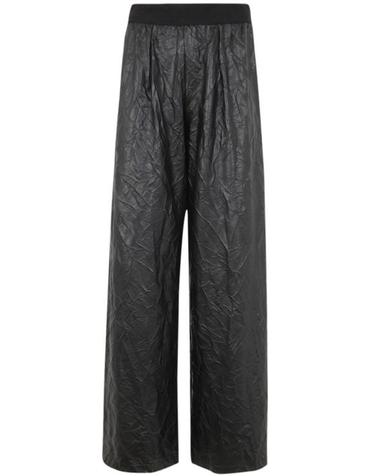 [해외직구] 23FW 마리아 칼데라라 스트레이트 팬츠 Q364FK 9 BLACK