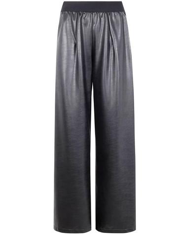 [해외직구] 23FW 마리아 칼데라라 스트레이트 팬츠 Q364F 9 BLACK