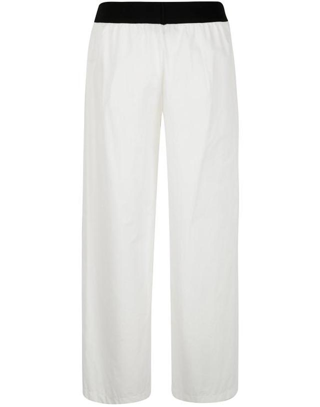 마리아칼데라라 [해외직구] 25SS 마리아 칼데라라 스트레이트 팬츠 T364P 1 WHITE 착용컷