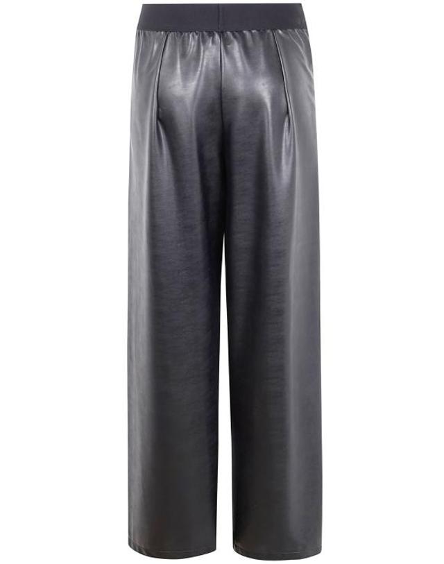 마리아칼데라라 [해외직구] 23FW 마리아 칼데라라 스트레이트 팬츠 Q364F 9 BLACK 착용컷