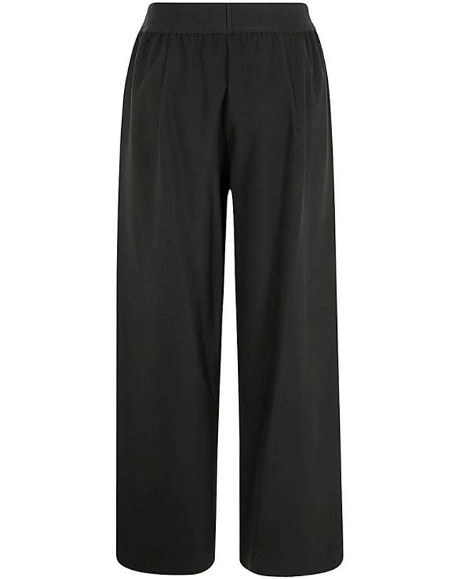 마리아칼데라라 [해외직구] 24FW 마리아 칼데라라 스트레이트 팬츠 S364V 9 BLACK 착용컷