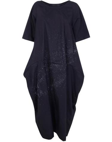 [해외직구] 26SS 마리아 칼데라라 롱 원피스 V504PK 91 BLACK