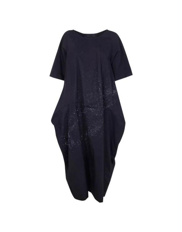 마리아칼데라라 [해외직구] 26SS 마리아 칼데라라 롱 원피스 V504PK 91 BLACK 착용컷