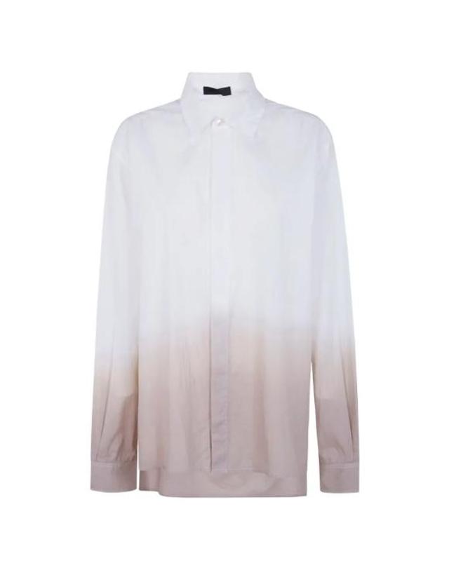 마리아칼데라라 [해외직구] 26SS 마리아 칼데라라 셔츠 V202MH 14 WHITE SAND 착용컷