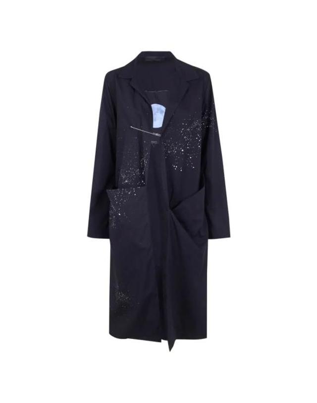 마리아칼데라라 [해외직구] 26SS 마리아 칼데라라 트렌치 코트 V902P 91 BLACK 착용컷