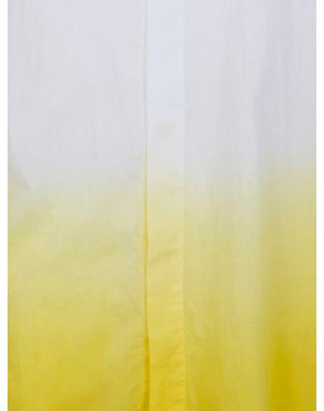 마리아칼데라라 [해외직구] 26SS 마리아 칼데라라 셔츠 V202MH 12 WHITE WARM YELLOW 착용컷