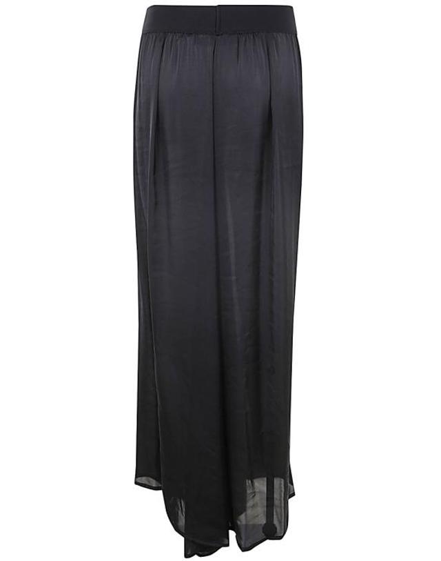 마리아칼데라라 [해외직구] 24SS 마리아 칼데라라 스트레이트 팬츠 R366YY 9 BLACK 착용컷