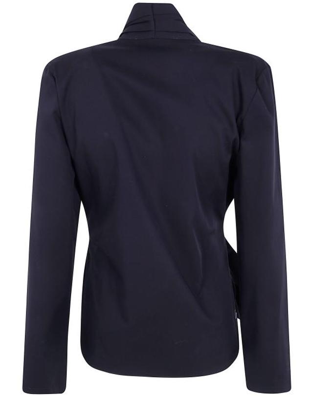 마리아칼데라라 [해외직구] 26FW 마리아 칼데라라 블라우스 W214T 9 9 BLACK 착용컷