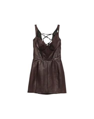 [해외직구] 26FW 마리아루시아호한 원피스 RIKA TRUFF BROWN