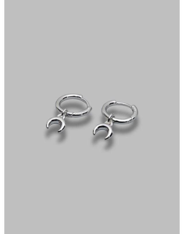 마린세르 [해외직구] 26SS 마린세르 이어링 UJW078ARMET0001 MT11 SHINY SILVER 착용컷