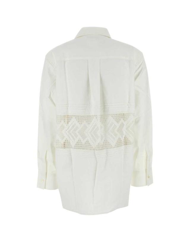 마린세르 [해외직구] 25SS 마린세르 셔츠 USI022AUWOV0045 WH20 WHITE 착용컷