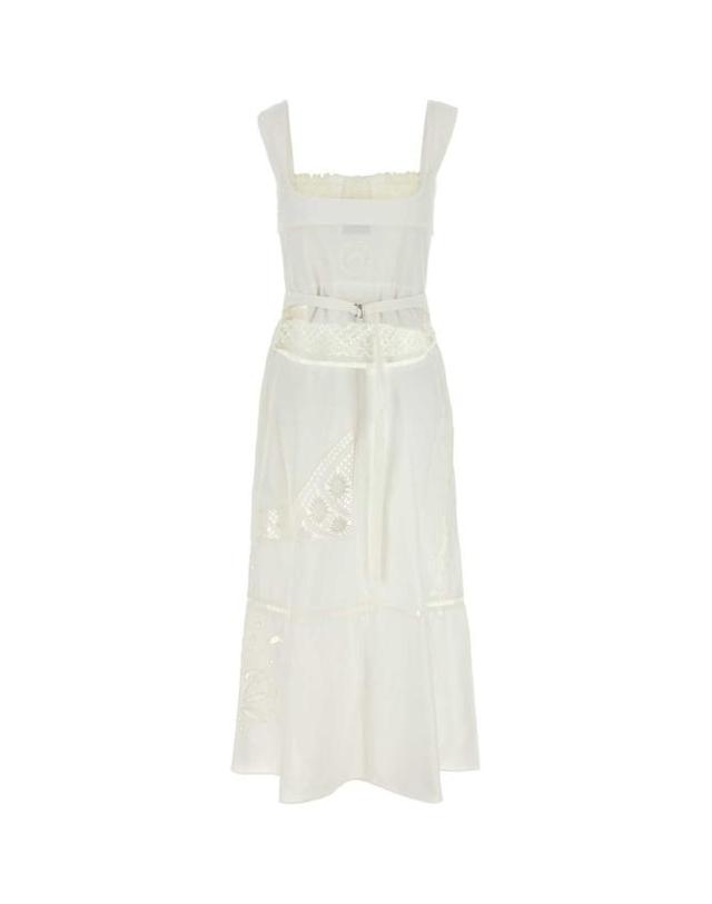 마린세르 [해외직구] 25SS 마린세르 원피스 WDR278BUWOV0007 WH10 WHITE 착용컷