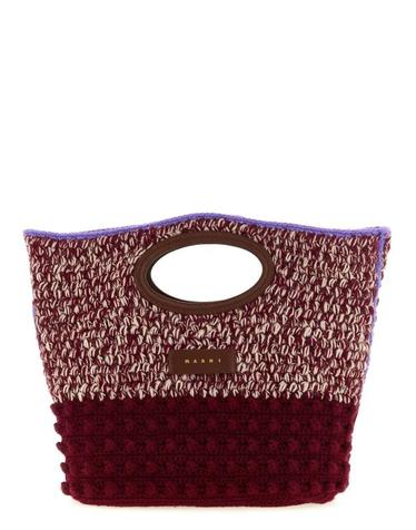 [해외직구] 26FW 마르니 토트백 MA338795BM BURGUNDY