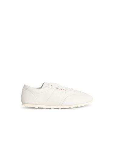 [해외직구] 25FW 마르니 소프티 사커 스니커즈 SNZU018600 P555800W01 White