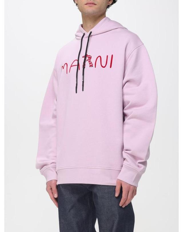 마르니 [해외직구] 26SS 마르니 후드 티셔츠 FUMU0137PSUSCY85 LOC20 Quartz 착용컷