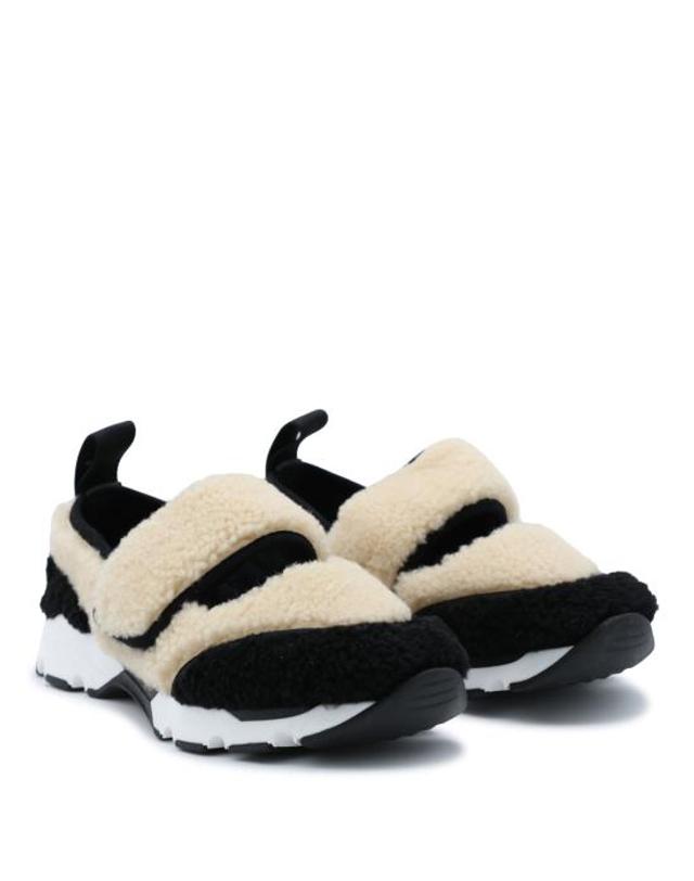 마르니 [해외직구] 26FW 마르니 스니커즈 SNZW020602 P9282ZO559 BEIGE BLACK 착용컷