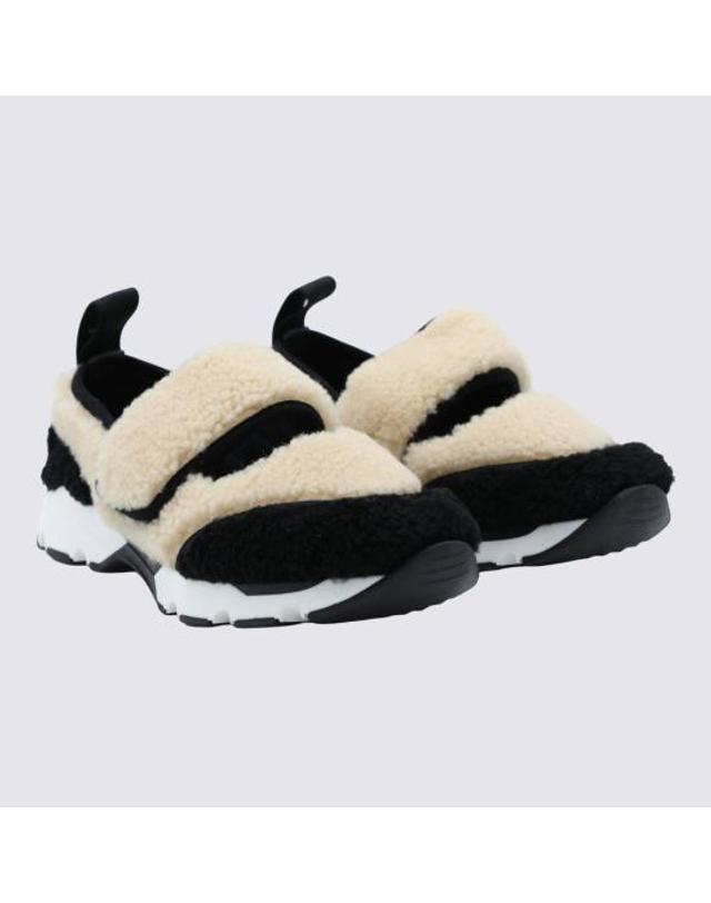 마르니 [해외직구] 26FW 마르니 스니커즈 SNZW020602 P9282ZO559 BEIGE BLACK 착용컷