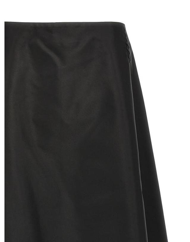마르니 [해외직구] 24FW 마르니 스커트 MA299130BM BLACK 착용컷