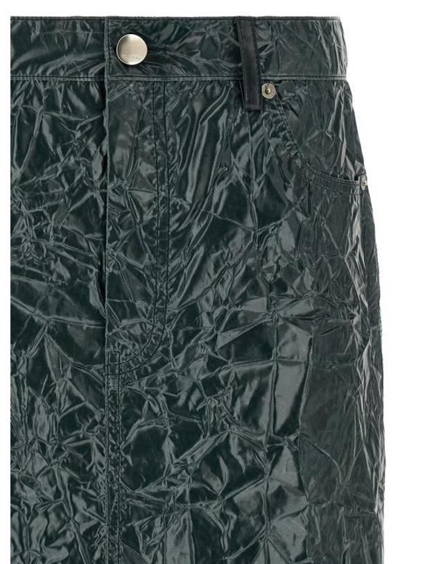마르니 [해외직구] 마르니 스커트 LDGOMA0856U0UTP81700V93 DARK GREEN 착용컷