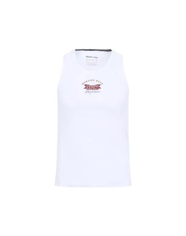 [해외직구] 26SS 마틴로즈 민소매 티셔츠 686JE08000F WHT WHITE