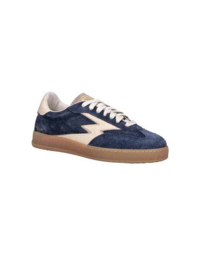 마스터오브아츠 [해외직구] 26FW 마스터오브아트 스니커즈 CL182MCO1NAVY STONE WASHED Blue 착용컷