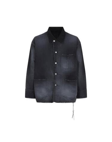 [해외직구] 26SS 마스터마인드 긴팔 셔츠 MW26SE1BL003006 BLACK