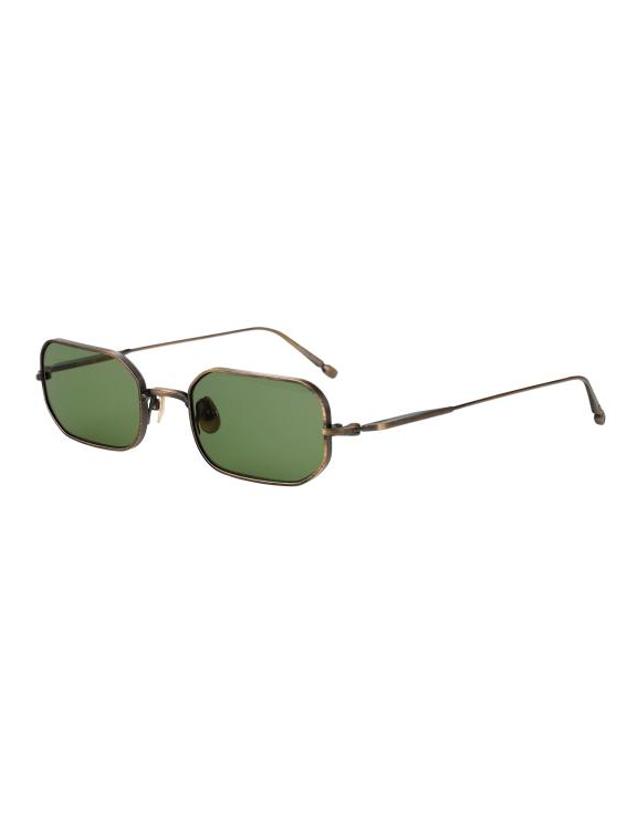 마츠다 [해외직구] 26SS 마츠다 선글라스 M3163 AG ANTIQUE GOLD SE GREEN 착용컷